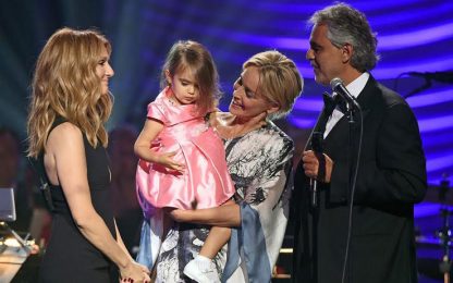 Celebrity Fight Night Italy 2015, Andrea Bocelli sensibilizza alla solidarietà