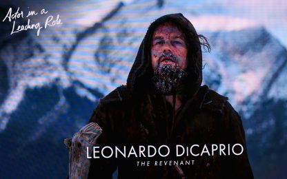 Sondaggio: Leonardo DiCaprio riuscirà con Revenant a vincere L'Oscar?