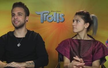 I Trolls hanno le voci di Elisa e Alessio Bernabei
