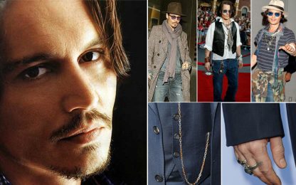 Johnny Depp, icona fashion dell'anno
