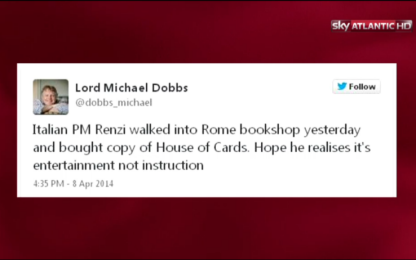 Dobbs a Renzi: House of Cards è fiction, non un manuale!
