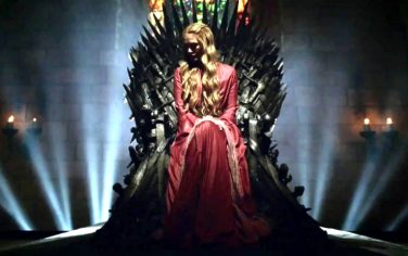 HBOs-Game-of-Thrones-Cersei-Lannister-sits-on-the-Iron-Throne