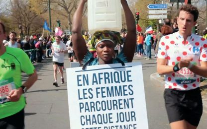 La maratoneta: Water for Africa, corre su Sky Uno