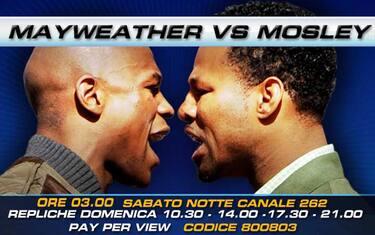 Boxe, su SKY la grande sfida Mayweather vs Mosley