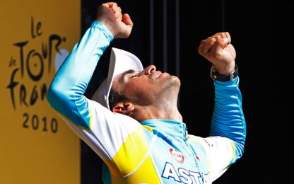 Cancellara vince la crono. Contador fa tris al Tour