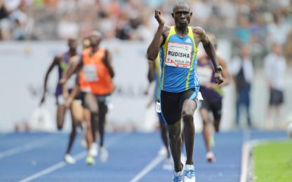 Rudisha nella storia: nuovo record mondiale negli 800 metri