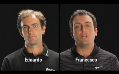 Golf, Ryder Cup: l'intervista doppia ai fratelli Molinari