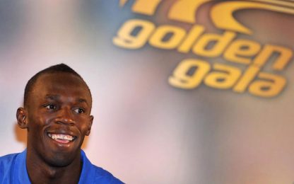 Bolt superstar del Golden Gala: ma che fatica essere Bolt...