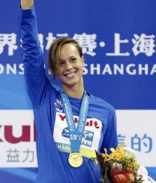 Nuoto, vola la Pellegrini a Shanghai: oro nei 400 stile