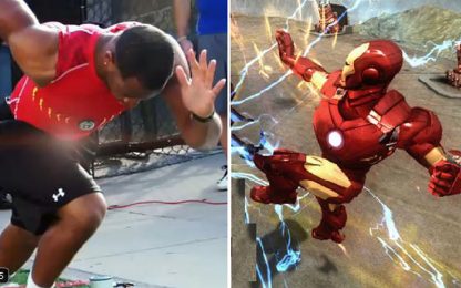 Atleti alla Iron Man: un sensore sul petto per le dirette tv