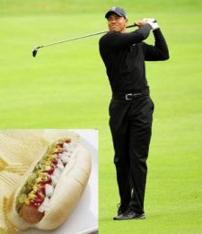 Golf, Tiger Woods: dalle serate hot agli hot dog in campo