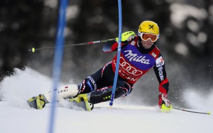 Wengen, Kostelic vince lo slalom. Solo sesto Deville