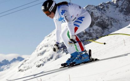 Sci, la Fanchini cerca il podio: terza in prova a St. Moritz
