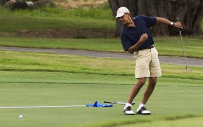 Obama: è ora di ammettere le donne all'Augusta Golf Club