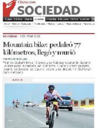 Argentina, muore a 16 anni in una gara di mountain bike