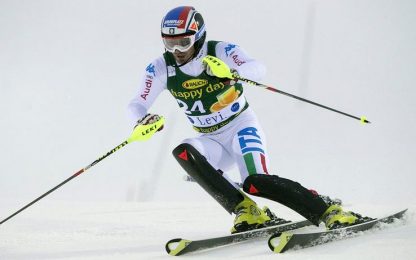 Slalom di Levi, Italia subito ok: Moelgg e Thaler 4° e 5°