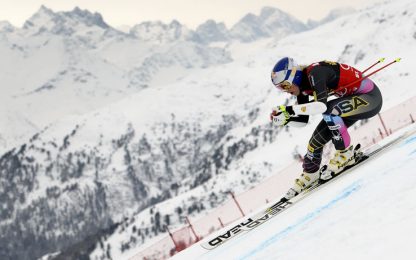 Vonn sbanca St. Moritz nel Super G. A Pinturault lo speciale