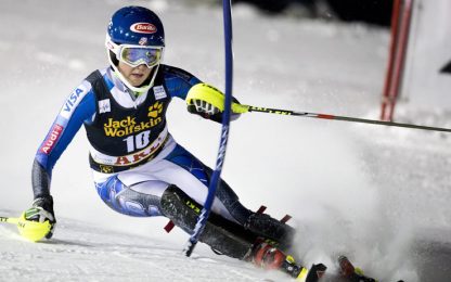 Slalom speciale, vince la 17enne Mikaela Shiffrin