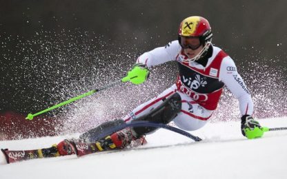 Sci, nello slalom di Zagabria vince l'Austria. Gross quarto
