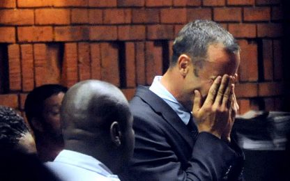 Pistorius, udienza chiusa: l'accusa è omicidio premeditato