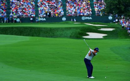 Golf, PGA: Dufner da record. Avanti Manassero e Molinari