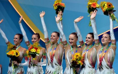 Le farfalle azzurre volano: argento ai Mondiali di Kiev