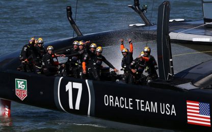 Oracle vince due regate e accorcia: New Zealand conduce 8-5