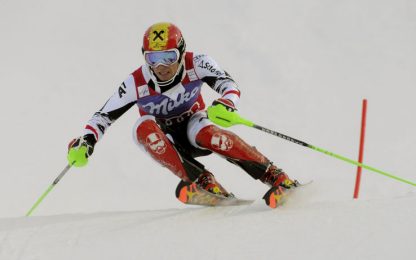 Sci, Hirscher vince lo slalom di Levi. Thaler sesto