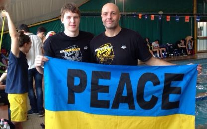 Andrey Govorov, il campione ucraino che nuota per la pace