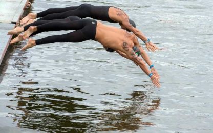Nuoto, 5 km a squadre: l'Italia non va oltre il quinto posto
