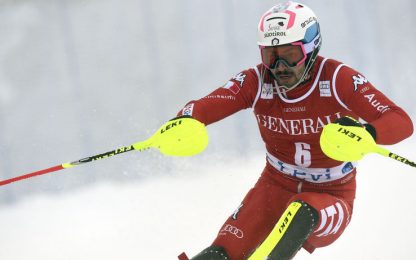 Slalom a Levi: Kristoffersen batte Hirscher, Thaler quinto