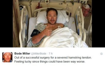 Bode Miller operato alla gamba: il suo Mondiale è finito