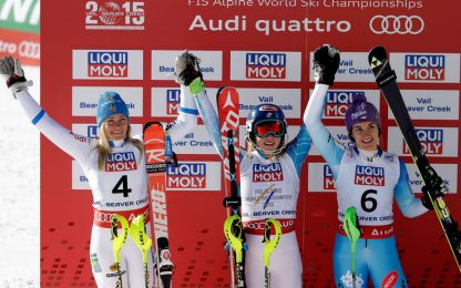 Vail, slalom donne: oro Shiffrin, argento Hansdotter