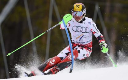 Slalom maschile a Hirscher, gli italiani deludono