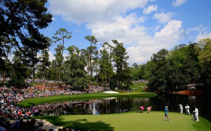 Parte l'Augusta Masters, il torneo di golf più spettacolare