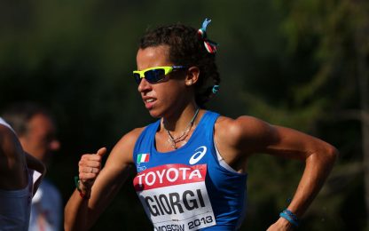 20 km di marcia, nuovo record italiano di Eleonora Giorgi