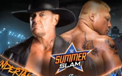 WWE: sfida a Brock Lesnar, The Undertaker pronto alla rivincita