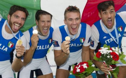 Canottaggio, Italia d'oro ai Mondiali dopo 20 anni
