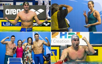 Greg-oro, Pellegrini, Orsi: tutte le medaglie azzurre a Netanya