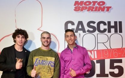 Fenati, premio a un 2015 di corsa: Casco d'oro Motosprint