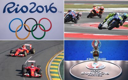 Rio, Europei, MotoGP e F1: sarà un 2016 a tutto gas
