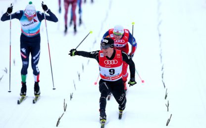 Oberstdorf, De Fabiani terzo nella 15 km a tecnica classica