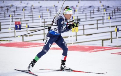 Biathlon, Dorothea Wierer terza a Ruhpolding