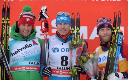 Sci nordico, super sprint di De Fabiani nel finale: è 2° a Falun