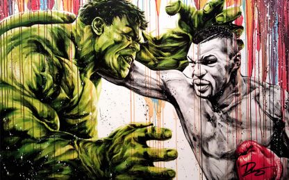 Mike Tyson contro l'Incredibile Hulk: una sfida capolavoro 