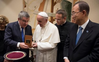 Papa Francesco: "Sport prezioso per l'umanità"