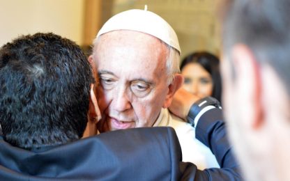 Diego, abbraccio col Papa. "Totti deve continuare"