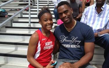 Proiettile vagante uccide la figlia di Tyson Gay