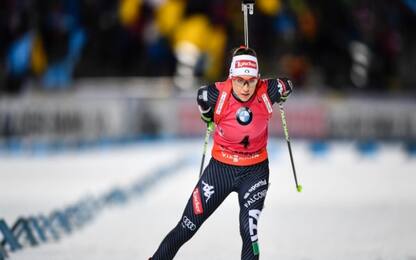 Biathlon, rimonta Wierer: è terza a Oestersund