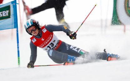 Slalom gigante di Semmering, terza Manuela Moelgg 